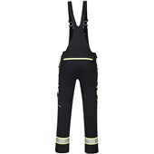 Portwest DX441 Black DX4 Stretch Bib & Brace Overalls 270g