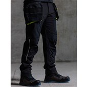 Portwest DX450 DX4 Black Stretch Softshell Holster Trouser (3L) 315g