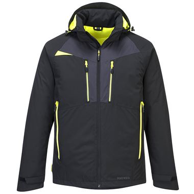 Portwest DX460 Black DX4 Waterproof Winter Jacket