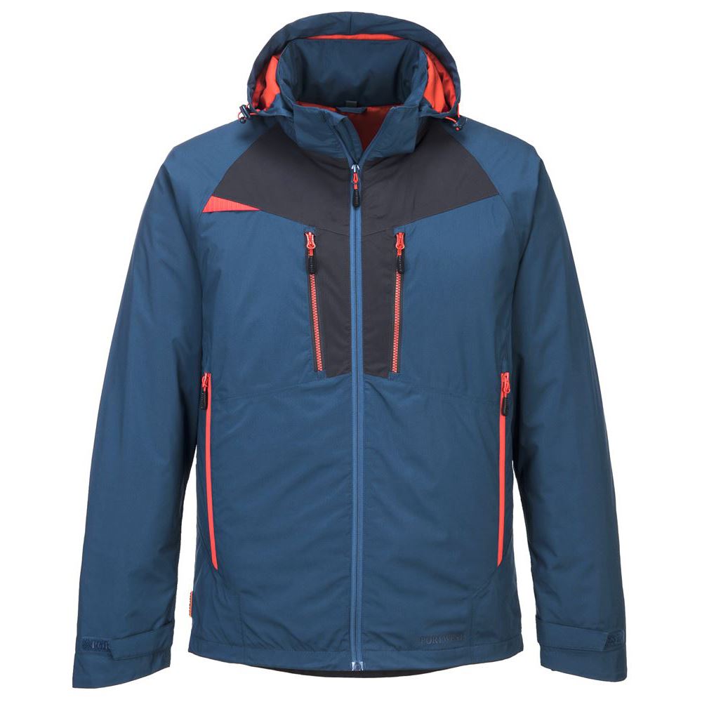 Portwest DX460 DX4 Metro Blue Winter Jacket | Safetec Direct