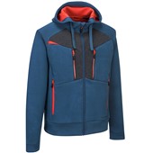 Portwest DX472 Metro Blue DX4 Zipped Hoodie 330g