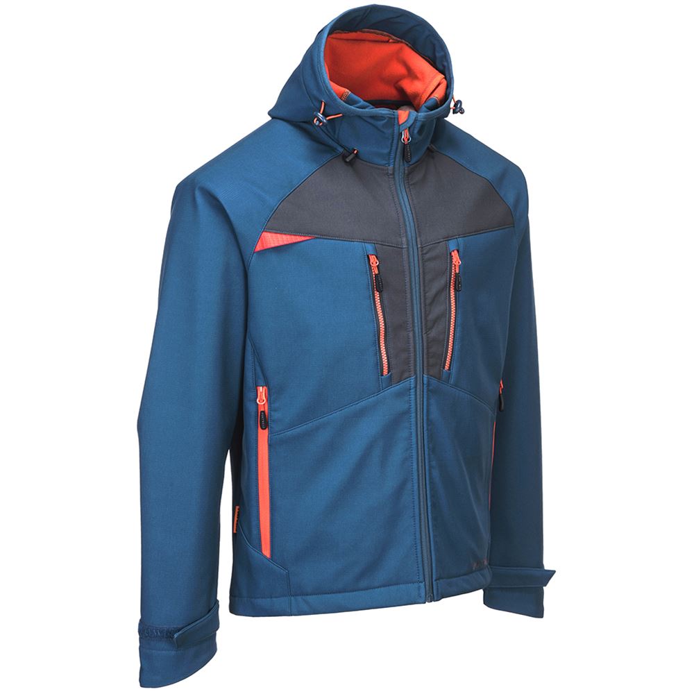 Portwest DX474 Blue DX4 Softshell Jacket | Safetec Direct