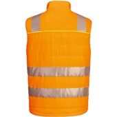 Portwest DX479 DX4 Orange Mesh Lined Padded Hi Vis Softshell Bodywarmer