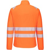 Portwest DX481 DX4 Orange/Black Stretch Hi Vis Full Zip Base Layer Jacket