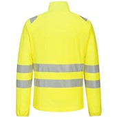 Portwest DX481 DX4 Yellow/Black Stretch Hi Vis Full Zip Base Layer Jacket