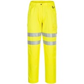 Portwest Planet EC40 Yellow Eco Friendly Polycotton Hi Vis Trouser 