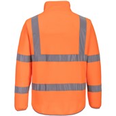 Portwest Planet EC70 Orange Eco Friendly Hi Vis Fleece Jacket 