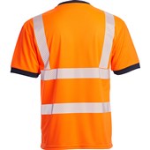 Blackrock Rail Orange GRS Sustainable Eco Hi Vis T-Shirt