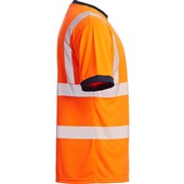 Blackrock Rail Orange GRS Sustainable Eco Hi Vis T-Shirt