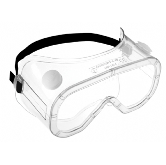 JSP Martcare Liquid & Dust Safety Goggle AGC021-201-300 - Anti Mist & Anti Scratch MistResist Lens