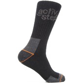 Activ-Step Black Eco Friendly Breathable Bamboo Socks - Pack of 2 Pairs