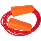 Portwest EP08 PU Foam Corded Ear Plugs (200 Pairs) - SNR 33dB