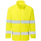 Portwest Essential ES250 Yellow Hi Vis Fleece Jacket