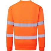 Portwest Essential ES303 Rail Orange Hi Vis Sweatshirt