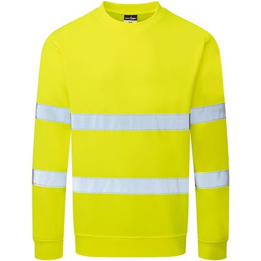 Portwest Essential ES303 Yellow Hi Vis Sweatshirt