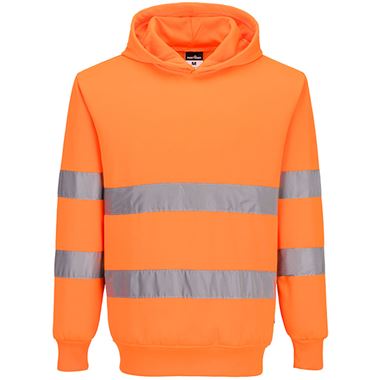 Portwest Essential ES304 Rail Orange Hi Vis Hoodie