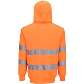 Portwest Essential ES304 Rail Orange Hi Vis Hoodie