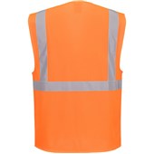 Portwest Essential ES376 Rail Orange Hi Vis MeshAir Cool Executive Vest