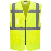 Portwest Essential ES376 Yellow Hi Vis MeshAir Cool Executive Vest