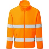 Portwest Essential ES428 Rail Orange Hi Vis Softshell Jacket (2L)