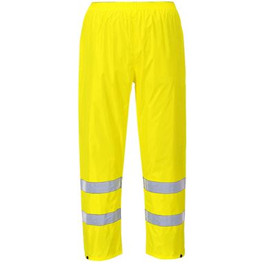 Portwest Essential ES441 Yellow Hi Vis Waterproof Rain Trousers