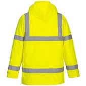 Portwest Essential ES460 Yellow Padded Waterproof Hi Vis Winter Jacket