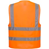 Portwest Essential ES470 RIS Rail Orange Hi Vis Vest