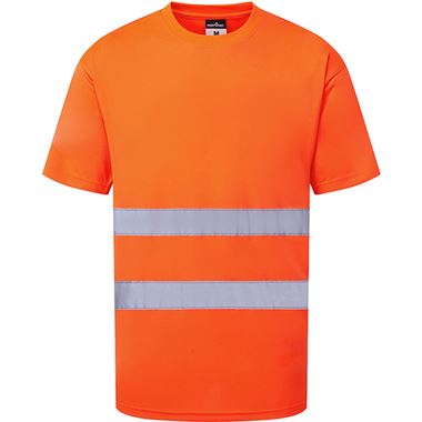 Portwest Essential ES478 Rail Orange Hi Vis T Shirt