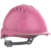 JSP EVO2 Safety Helmet - Vented Slip Ratchet Mid Peak Pink