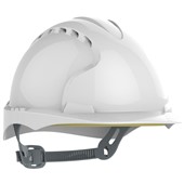 JSP EVO2 Safety Helmet - Vented Slip Ratchet Mid Peak White