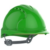 JSP EVO2 Safety Helmet - Vented Slip Ratchet Mid Peak Green
