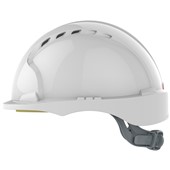 JSP EVO3 Short Peak Safety Helmet - Vented Slip Ratchet Short Peak