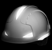 JSP EVOLite CR2 Reflective Safety Helmet - Vented Slip Ratchet Mid Peak