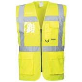 Portwest S476 Berlin Yellow Executive Hi Vis Vest