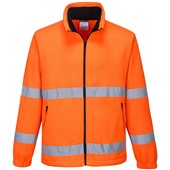 Portwest F250 Orange Unlined Essential Hi Vis Fleece