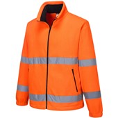 Portwest F250 Orange Unlined Essential Hi Vis Fleece