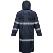 Portwest F438 Navy Classic Iona Reflective Long Waterproof Jacket