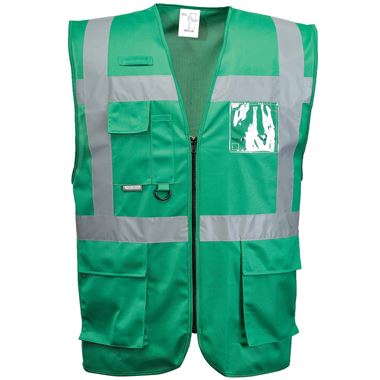 Portwest F476 Green Executive Hi Vis Vest