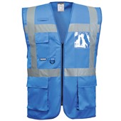 Portwest F476 Royal Executive Hi Vis Vest