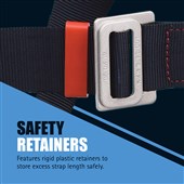 JSP FAR1102 Spartan Fall Arrest Kit - 2 Point Harness + 1.8m Fall Arrest Lanyard