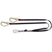 JSP JSP FAR0307 Spartan Twin Tail Scaffolder Fall Arrest Lanyard - 2m Length