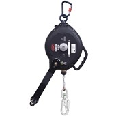 JSP FAR0730 Wire Self Retractable Lifeline with Integrated Winch for Rescue - 20m Length