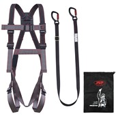 JSP FAR1103 Pioneer Adjustable Restraint Kit - 1 Point Harness + 2m Adjustable Lanyard