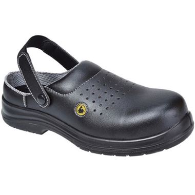 Portwest FC03 Compositelite ESD Anti Static Perforated Safety Clog SB AE	