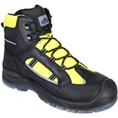 Portwest FC59 Waterproof Compositelite Retroglo Hi-Vis Safety Boot S3 WR ESD Yellow
