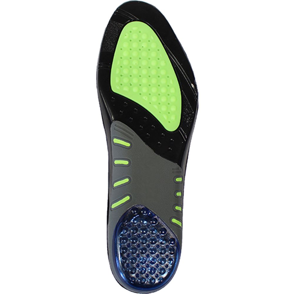 Ener-Gel Cushion Maxx Insoles (2 Pairs) – Made In USA – Men 10-14 / Women 11
