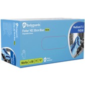 Polyco Bodyguards FHD50 Finite HD Blue Nitrile Powder Free Disposable Glove AQL1.5 (Box 50)