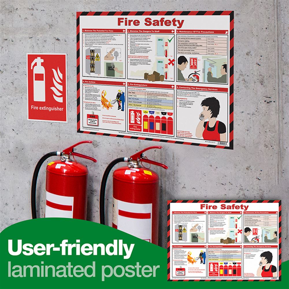 Fire Safety Poster Safetec Direct Ltd