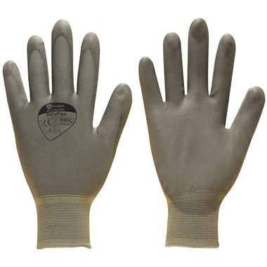 Polyco Polyflex Grey Grip Gloves 880G - 15g