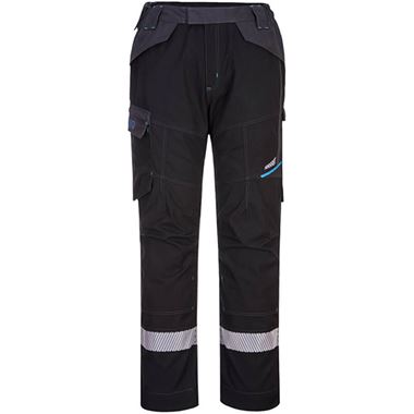 Portwest FR402 WX3 Stretch Black Modaflame Inherent Flame Resistant Anti Static Arc Service Trouser 280g